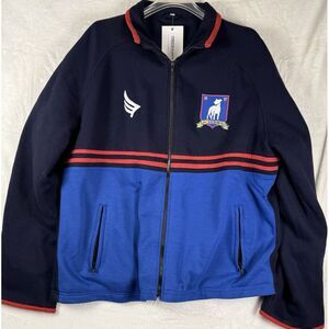 Ted Lasso AFC Richmond Costume Wool Track Jacket Jason Sudeikis Size XL